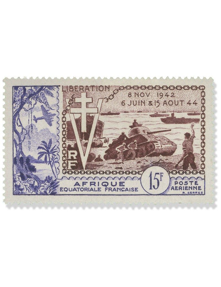 COLONIES : 10ème anniversaire de la libération (Grandes Series Coloniales)