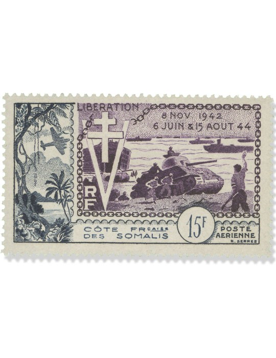 COLONIES : 10ème anniversaire de la libération (Grandes Series Coloniales)
