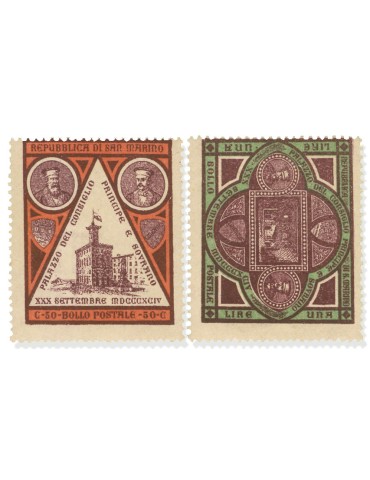 n° 24/25**/* - Timbre SAINT MARIN Poste