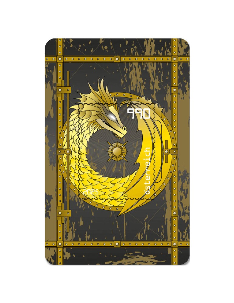 n° 31 - Timbre AUTRICHE Timbres Crypto