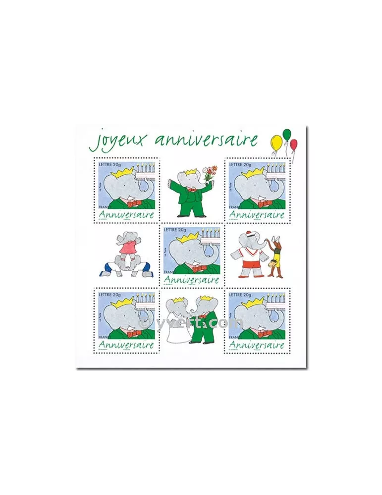 n° 100 - Timbre France Bloc et feuillets