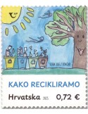 n° 1578 - Timbre CROATIE Poste
