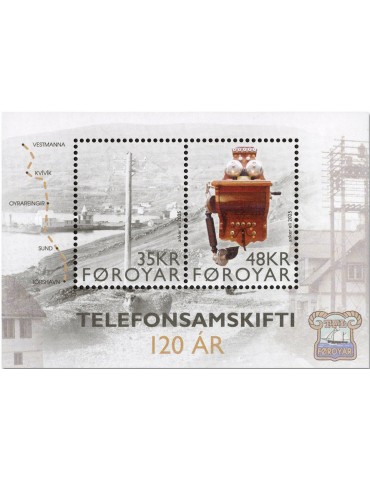 n° F1125 - Timbre ILE FEROE Poste