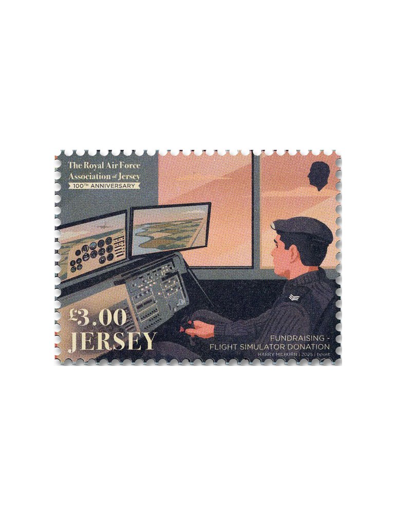 n° 2987/2992 - Timbre JERSEY Poste