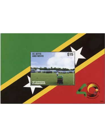 n° 441 - Timbre NEVIS Blocs et feuillets