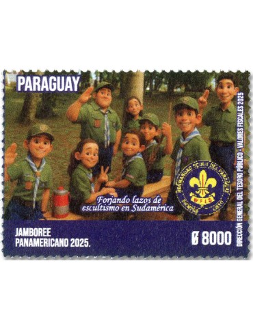 n° 3367 - Timbre PARAGUAY Poste
