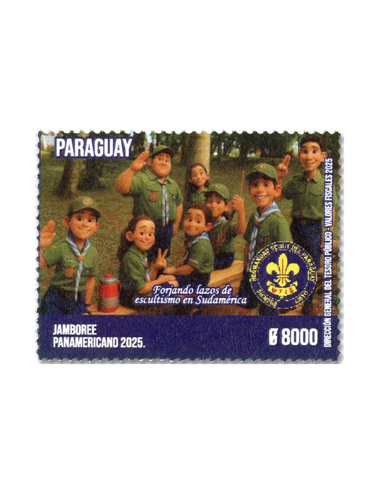 n° 3367 - Timbre PARAGUAY Poste