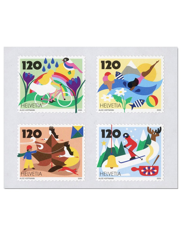n° 2921/2924 - Timbre SUISSE Poste