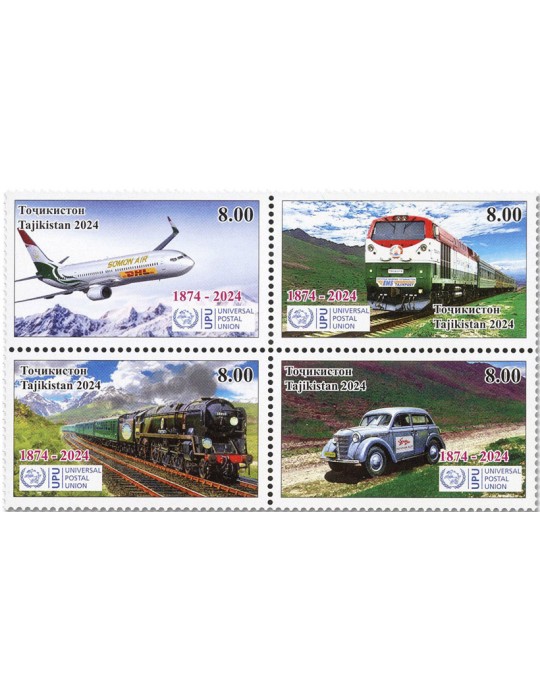 n° 912/915 - Timbre TADJIKISTAN Poste