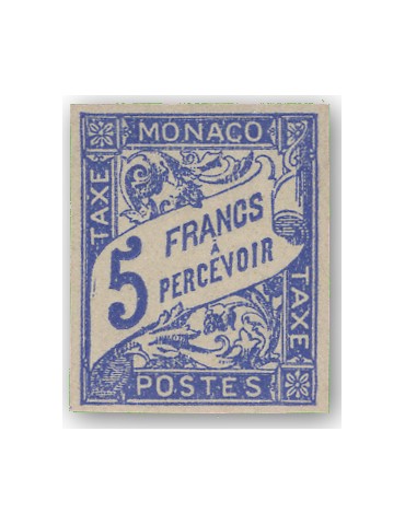 n° 25* ND - Timbre MONACO Taxe