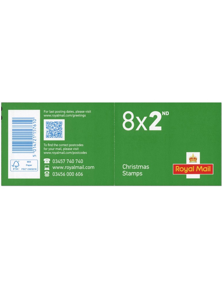 n° C6180-2 - Timbre GRANDE-BRETAGNE Carnets