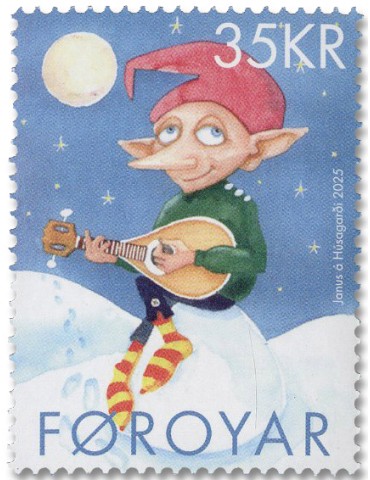 n° 1121/1122 - Timbre ILE FEROE Poste 2