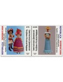 n° 2475/2476 - Timbre DOMINICAINE Poste