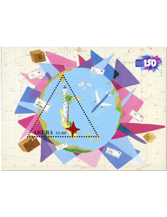 n° 21 - Timbre ARUBA Blocs et feuillets