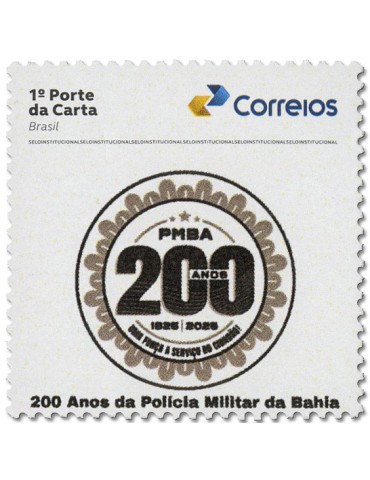 n° 254BE - Timbre BRESIL Poste avec vignette