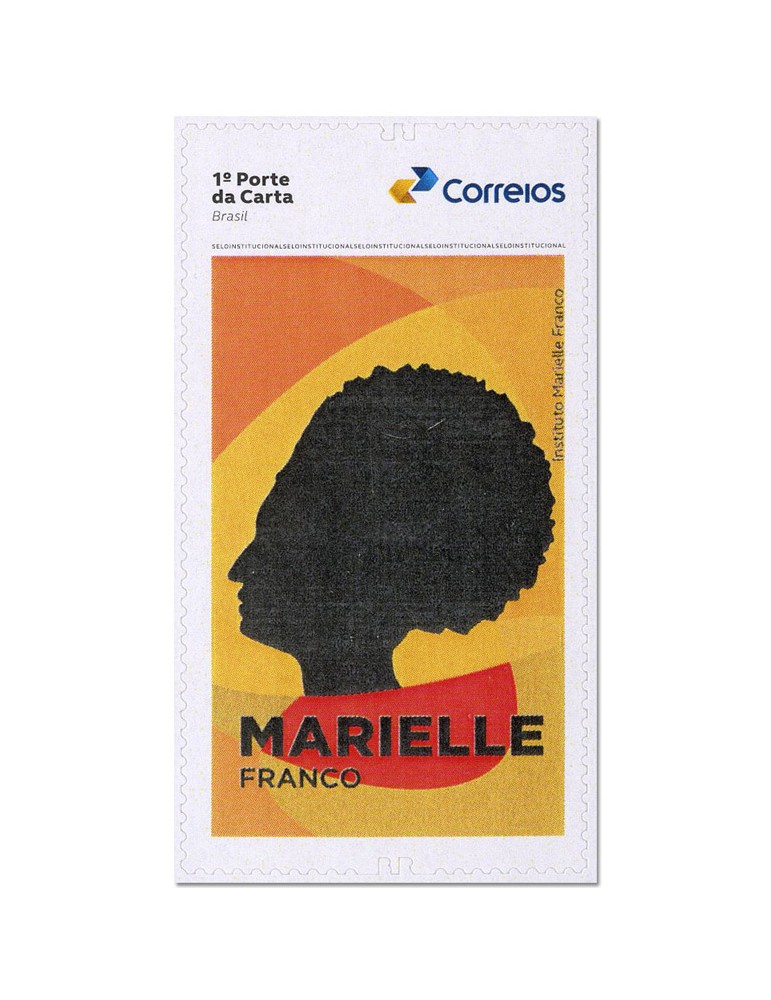 n° 254J - Timbre BRESIL Poste avec vignette