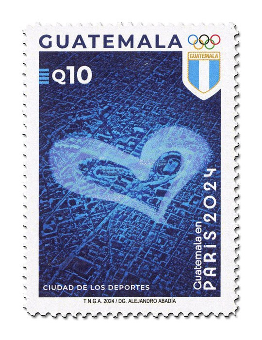 n° 798 - Timbre GUATEMALA Poste