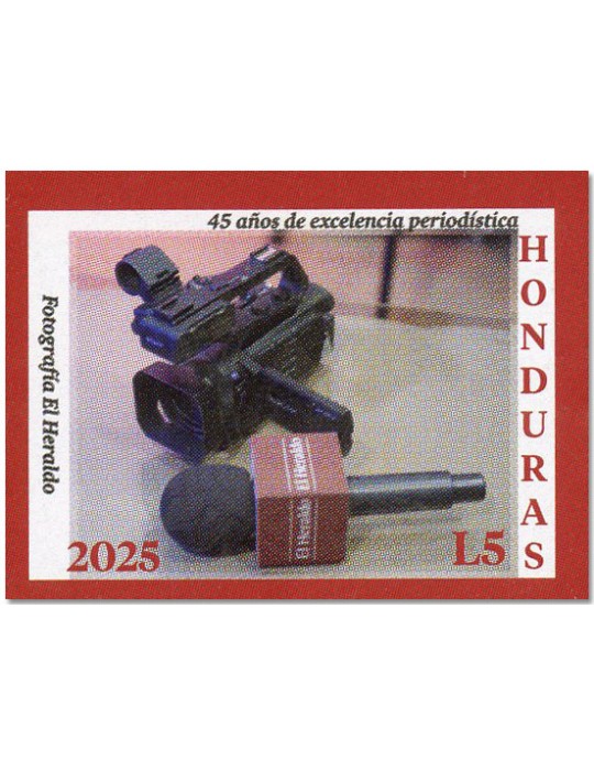 n° 355/359 - Timbre HONDURAS Poste