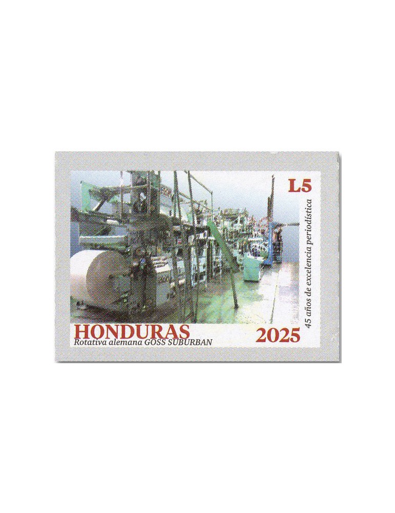 n° 355/359 - Timbre HONDURAS Poste
