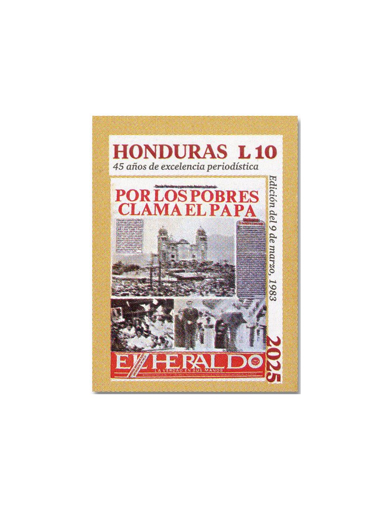 n° 355/359 - Timbre HONDURAS Poste