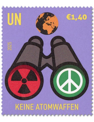 n° 1236 - Timbre ONU VIENNE Poste