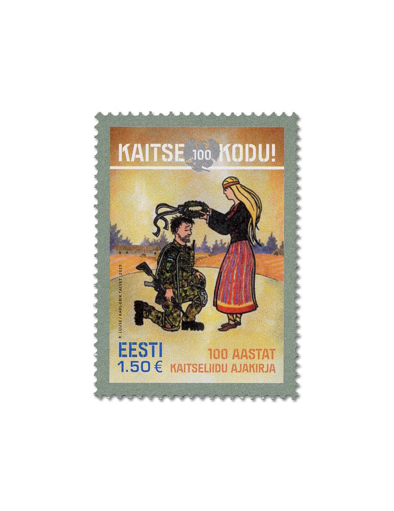 n° 1052 - Timbre ESTONIE Poste