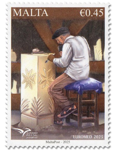 n° 2193/2194 - Timbre MALTE Poste
