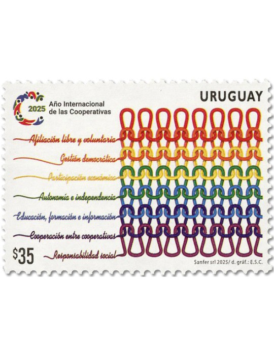 n° 3177 - Timbre URUGUAY Poste