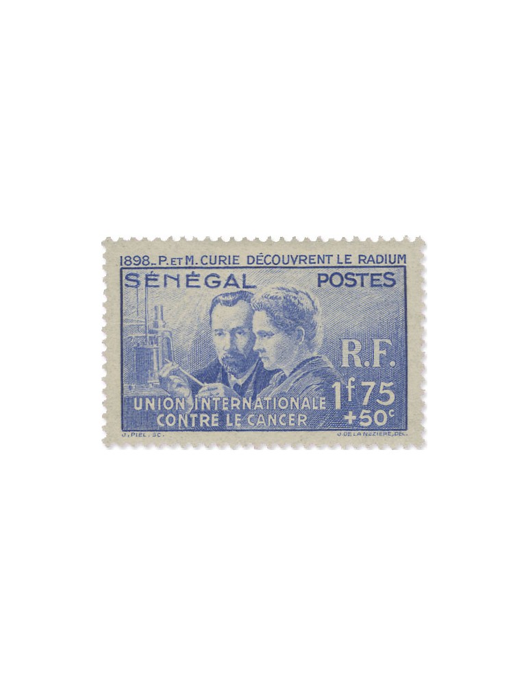 COLONIES : Grandes Series Coloniales (Pierre et Marie Curie)
