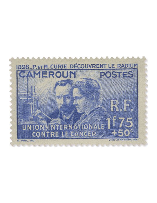 COLONIES : Grandes Series Coloniales (Pierre et Marie Curie)
