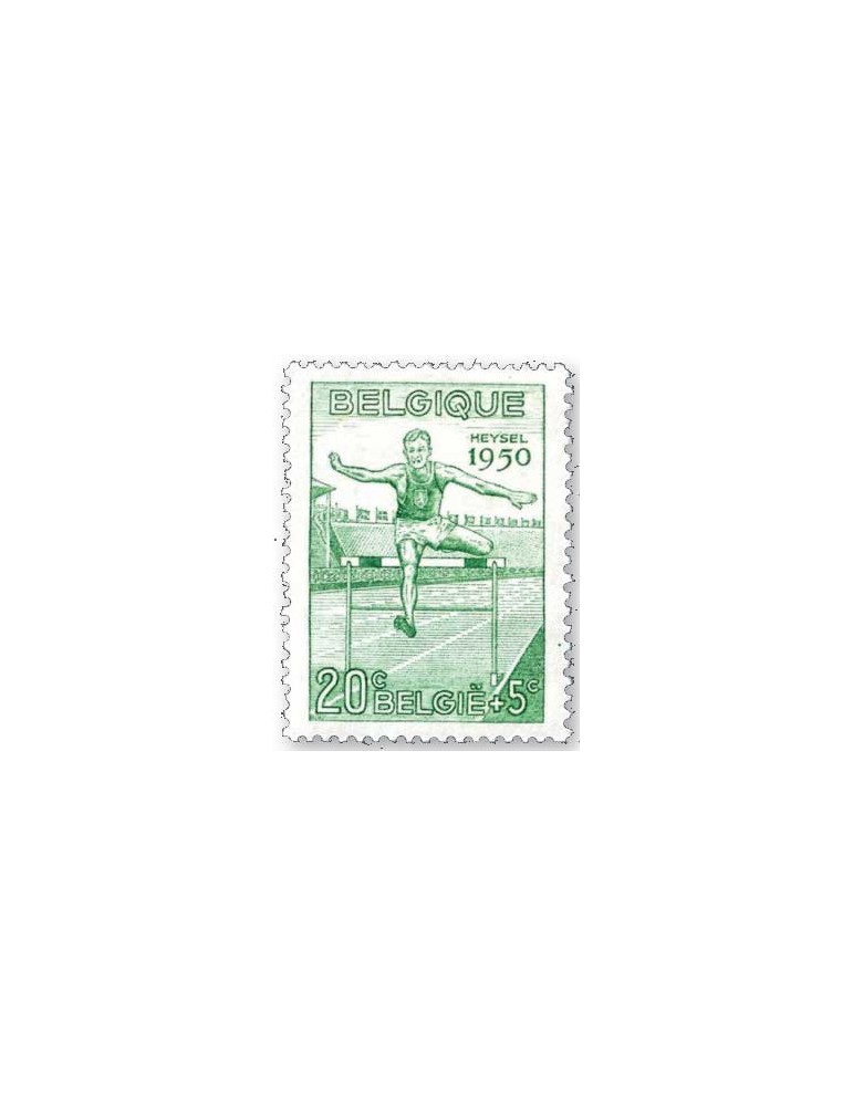 n° 827/831* - Timbre BELGIQUE Poste