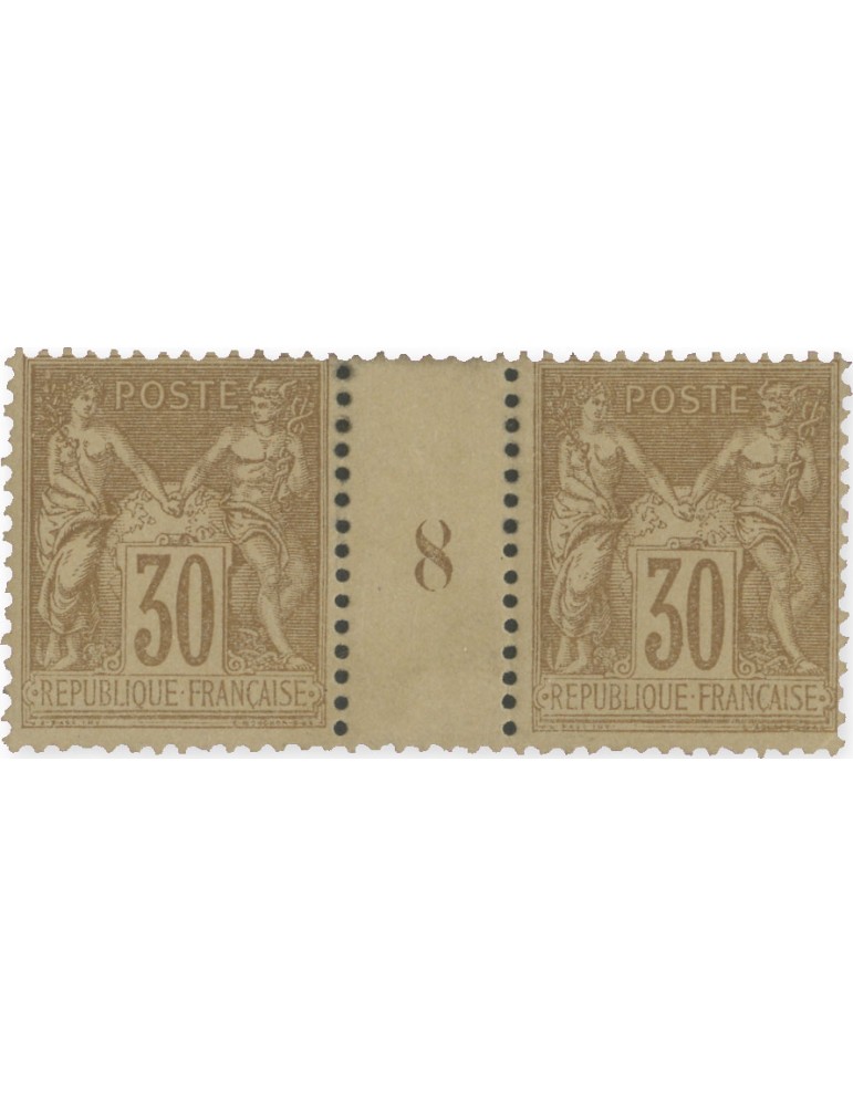 n° 80* - Timbre FRANCE Poste