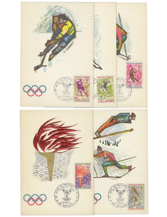 n° 1543/1547 obl. - Timbre FRANCE Poste