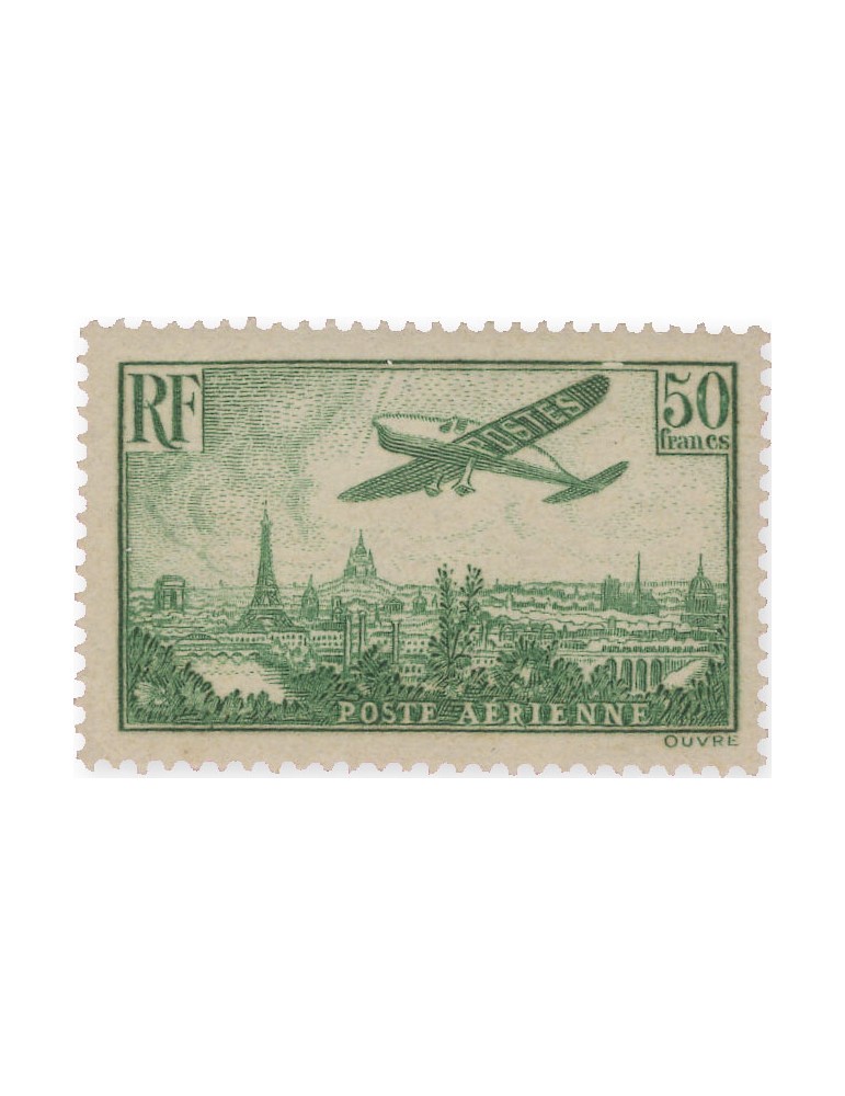 n° 14* - Timbre FRANCE Poste Aerienne