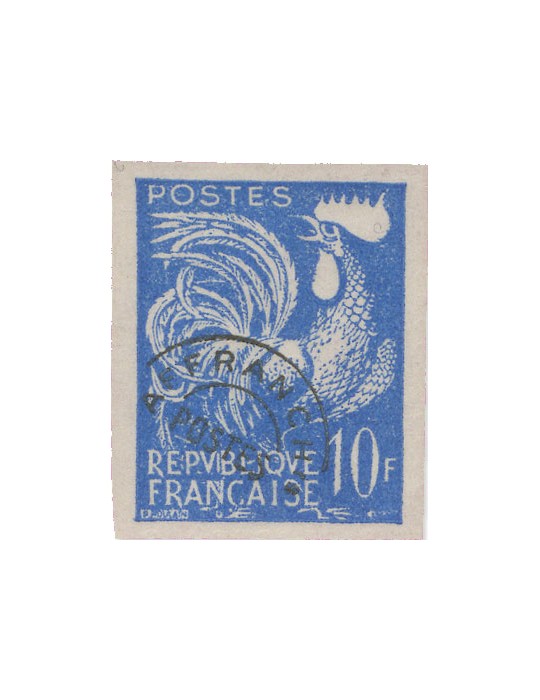 n° 107, 110, 112, 115, 117** ND - Timbre FRANCE Preobliteres