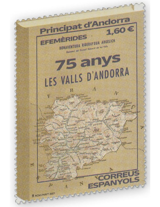ANDORRE ESPAGNOL : Année 2021 neuf**