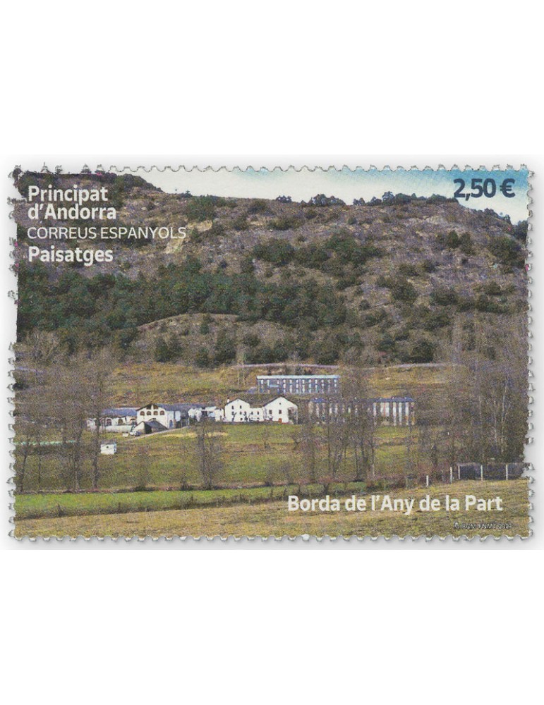 ANDORRE ESPAGNOL : Année 2021 neuf**