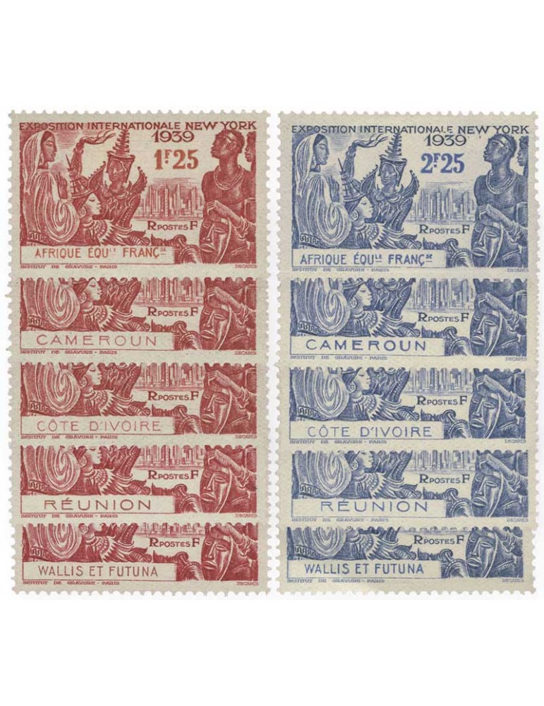 COLONIES : Grandes Series Coloniales (Exposition internationale de New-York)