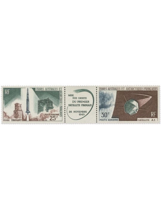 COLONIES : Grandes Series Coloniales (Lancement du 1er satellite français)