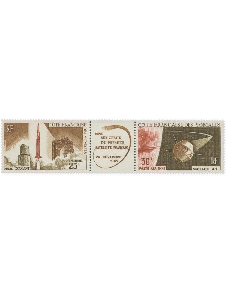 COLONIES : Grandes Series Coloniales (Lancement du 1er satellite français)