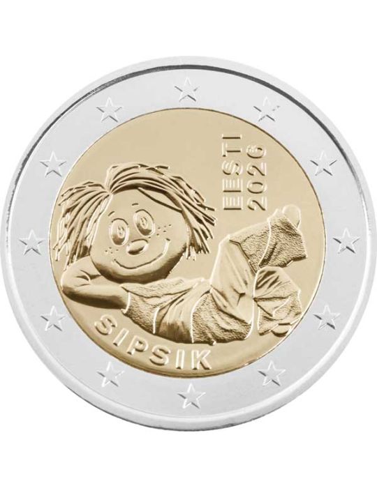 2 EURO COMMEMORATIVE 2026 : ESTONIE (Sipsik)