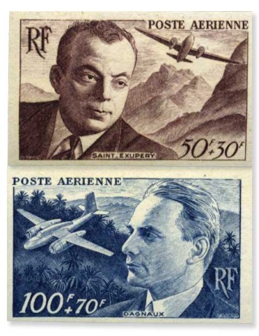 n° 21/22** ND - Timbre FRANCE Poste Aerienne