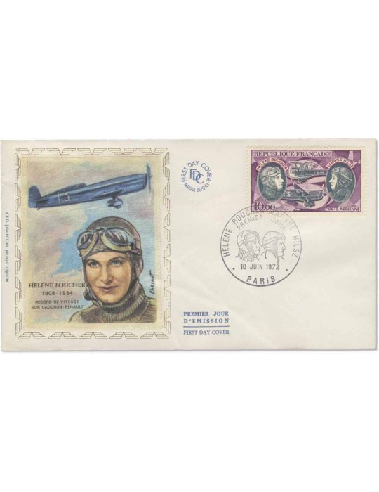 n° 47 obl. 1er jour - Timbre FRANCE Poste Aerienne