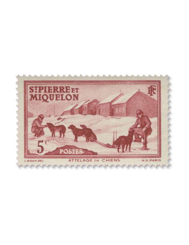n° 167/188* - Timbre SAINT-PIERRE ET MIQUELON Poste