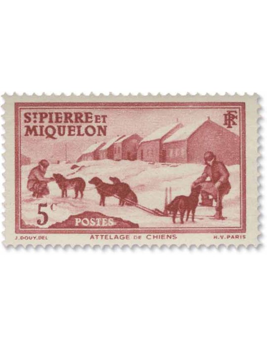 n° 167/188* - Timbre SAINT-PIERRE ET MIQUELON Poste