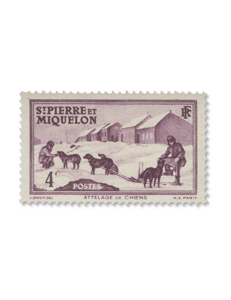 n° 167/188* - Timbre SAINT-PIERRE ET MIQUELON Poste