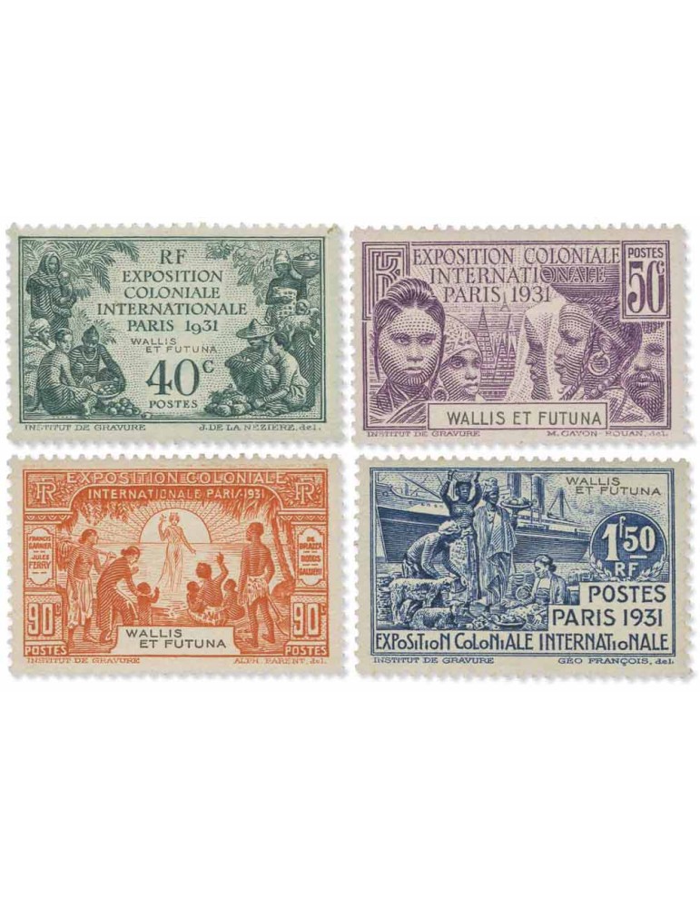 n° 66/69* - Timbre WALLIS ET FUTUNA Poste