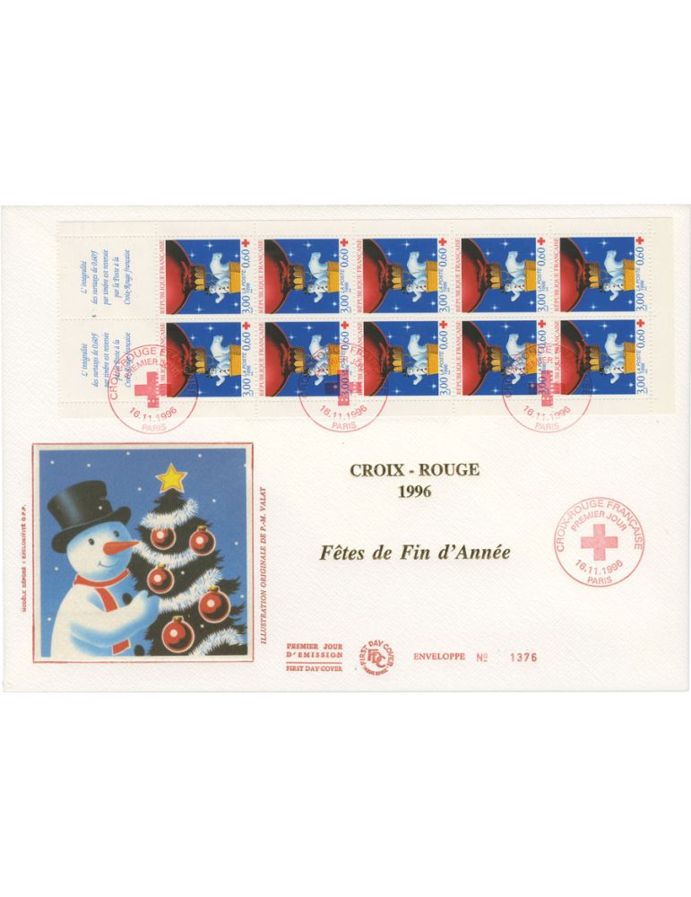 France : Carnets Croix-Rouge (entre 1992 et 2001)