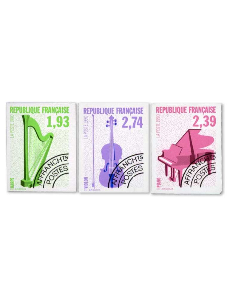 n° 210/212 ND - Timbre FRANCE Preobliteres