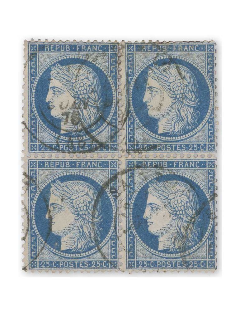 n° 60C obl. - Timbre FRANCE Poste